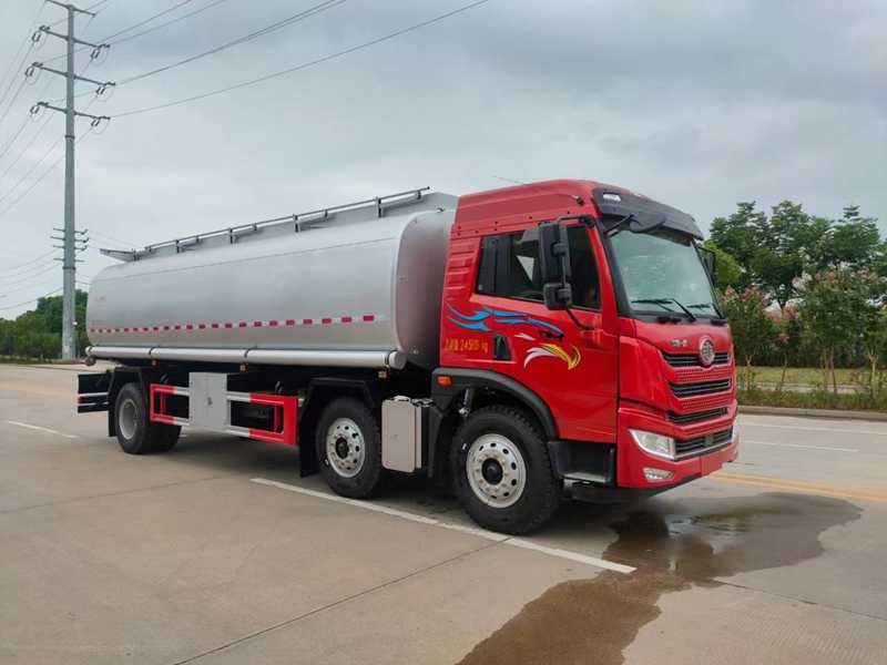 解放龍V小三軸供液車