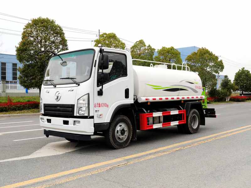 陜汽5方灑水車